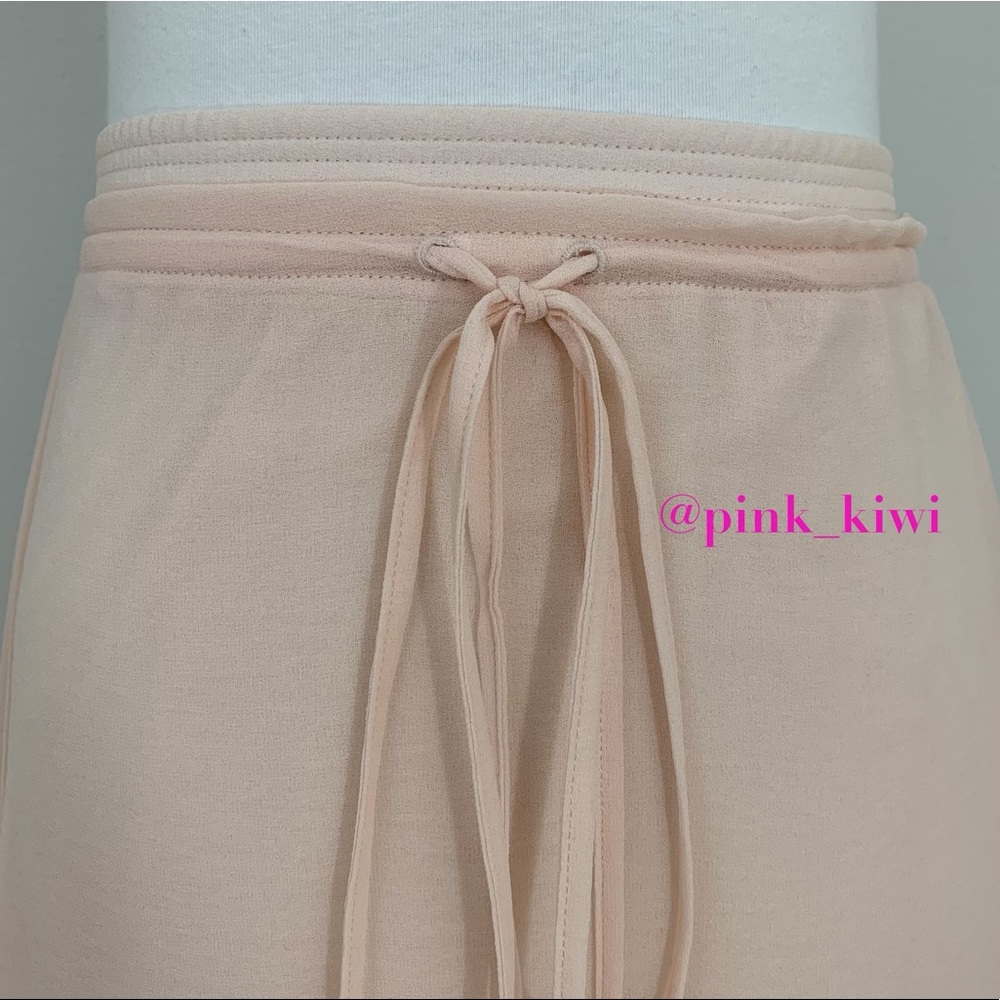 See by Chloé Pleated Georgette Chiffon Maxi Skirt FR42 - Picture 3 of 9